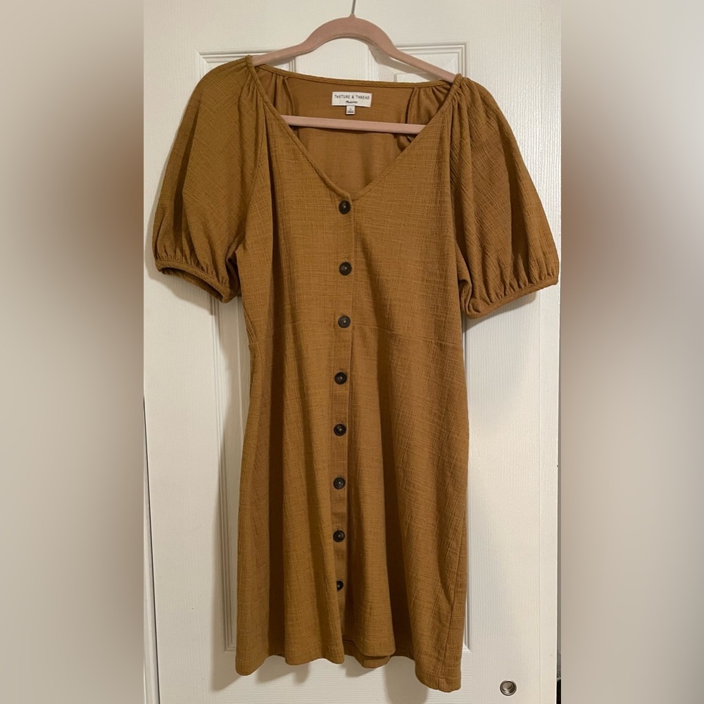 Madewell button up dress